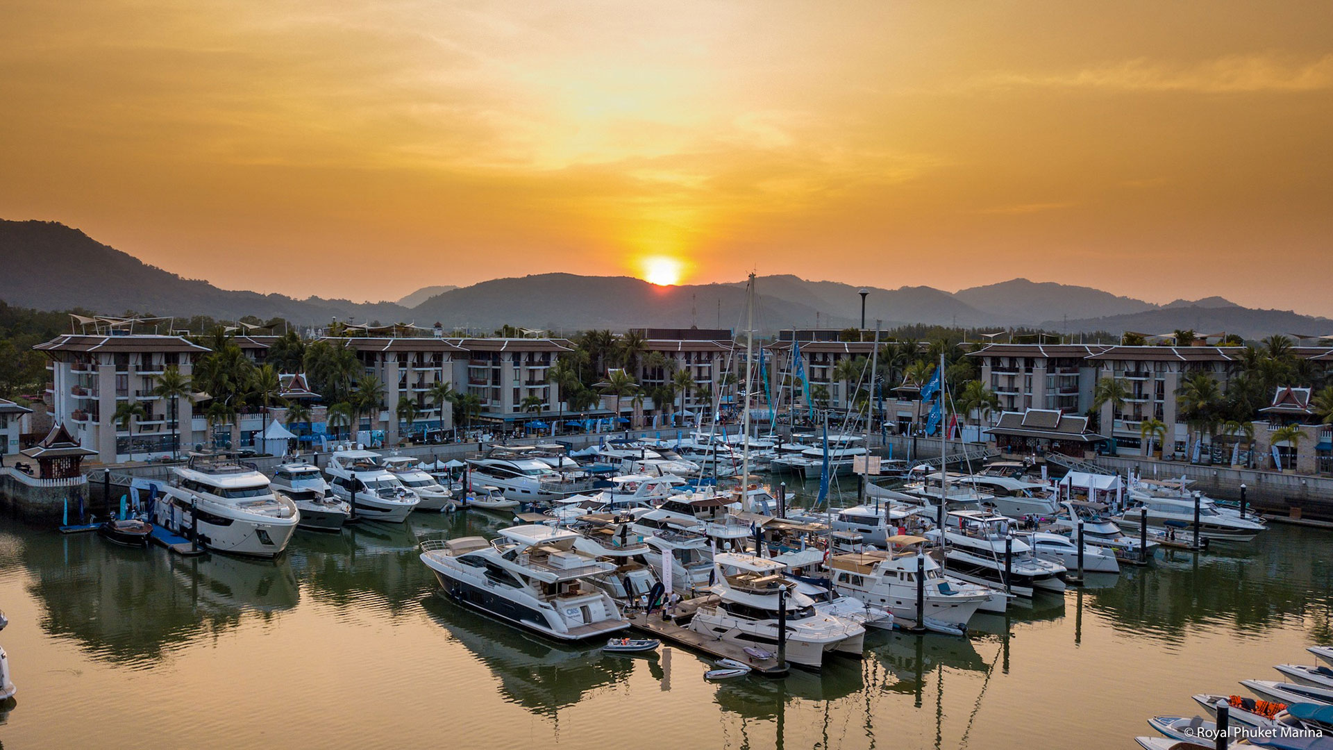 Overview of The Royal Phuket Marina