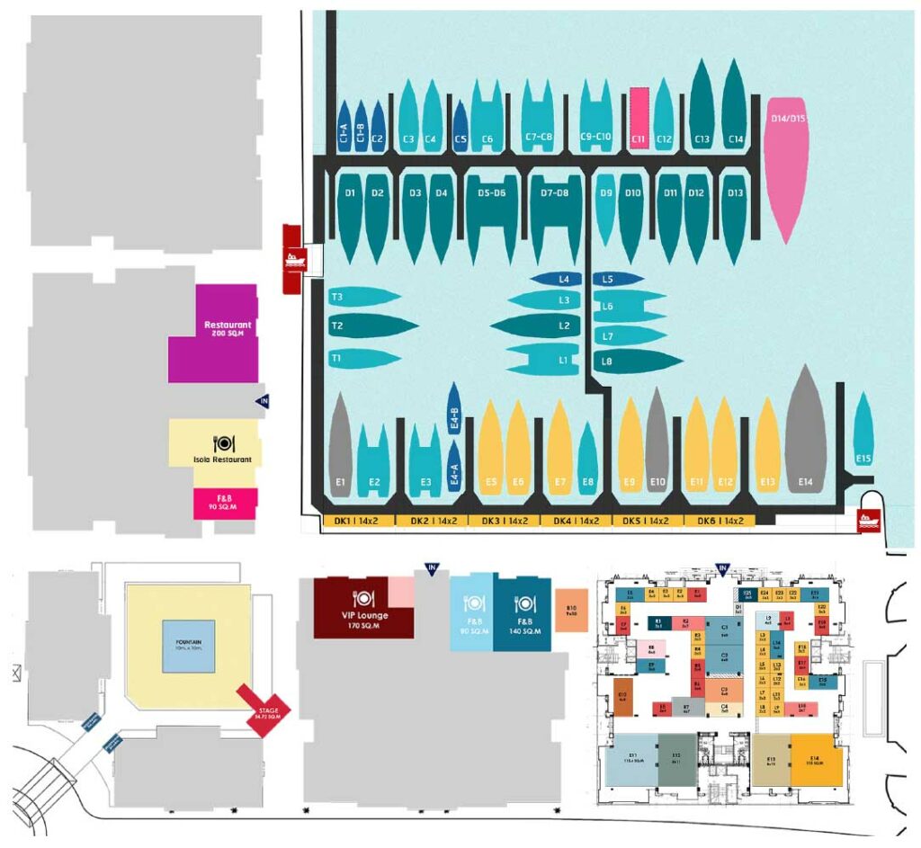 Thailand International Boat Show Overall Plan