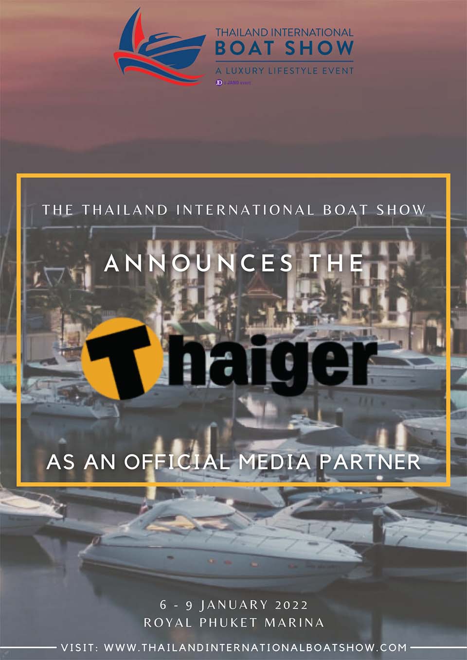 The Thaiger announced as official media partner for The Thailand International Boat Show