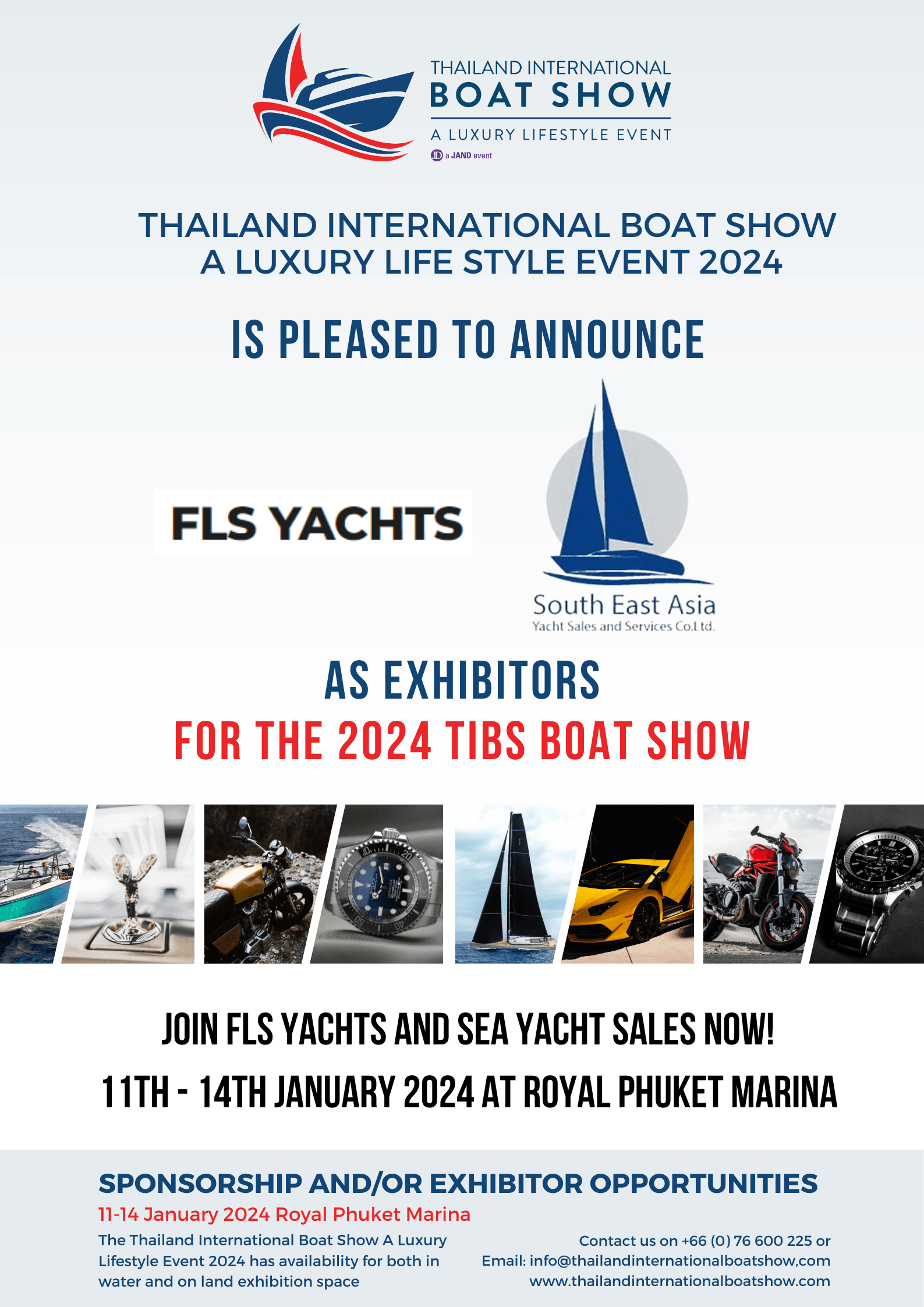 FLS Yachts Exhibitors TIBS 2024
