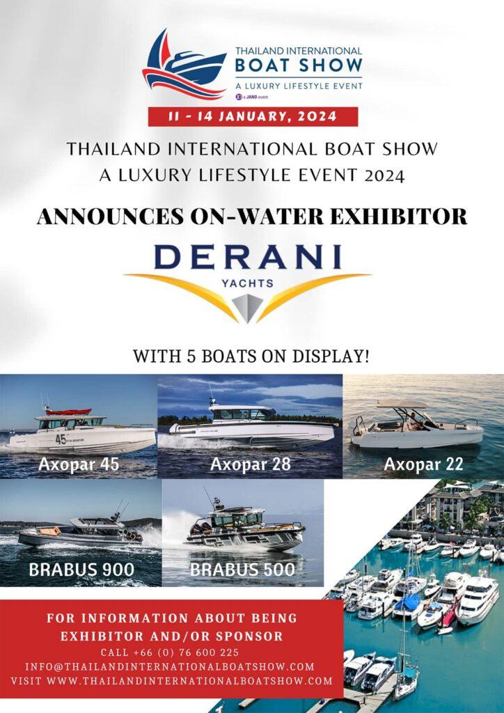 Announces on-water exhibitor
