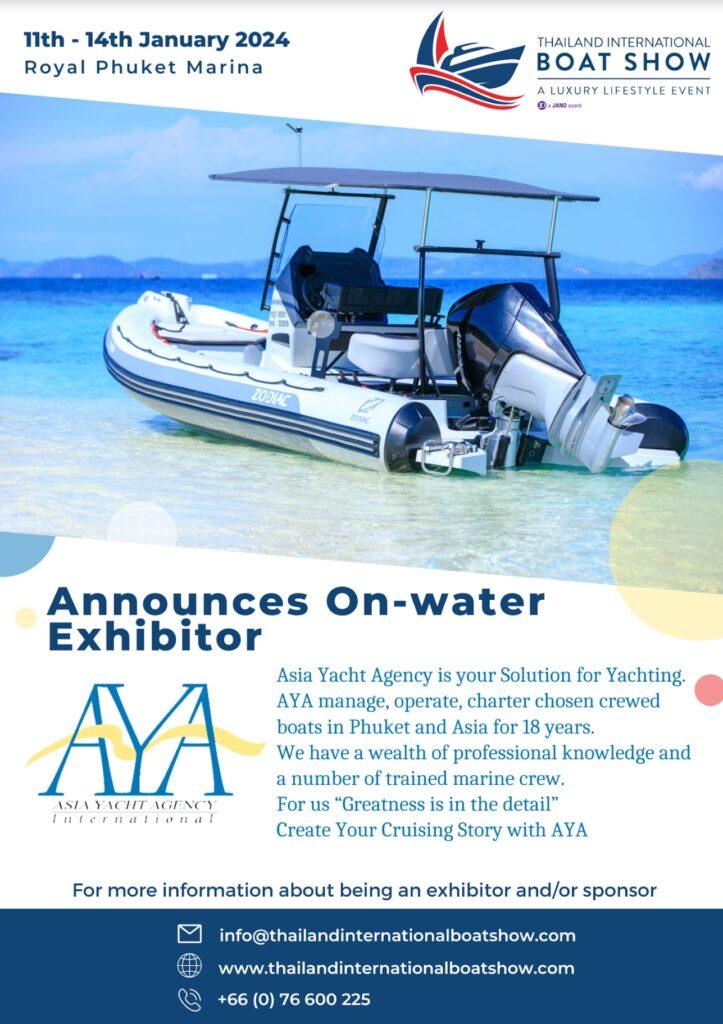 AYA on water exhibitor