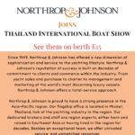 Northrop & Johnson Joins Thailand International Boat Show A Luxury Lifestyle Event 2024