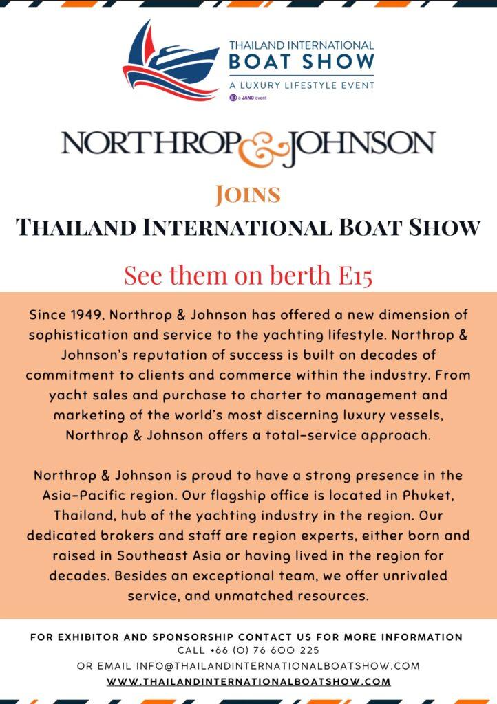 Northrop & Johnson Joins Thailand International Boat Show A Luxury Lifestyle Event 2024