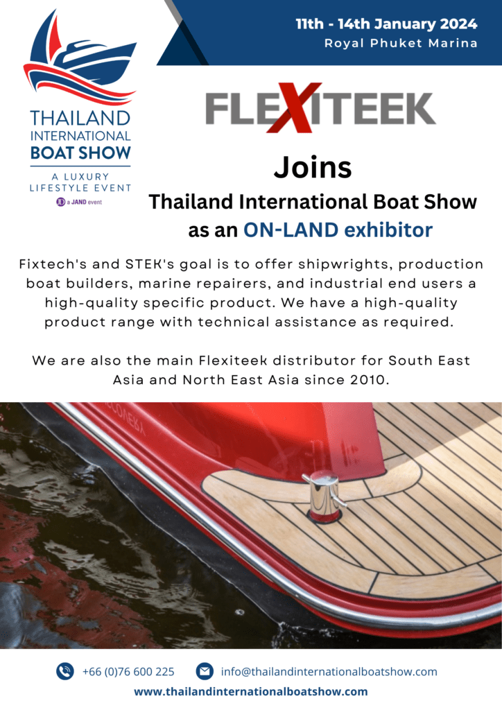 Flexiteek Joins the Thailand International Boat Show A Luxury Lifestyle Event 2024