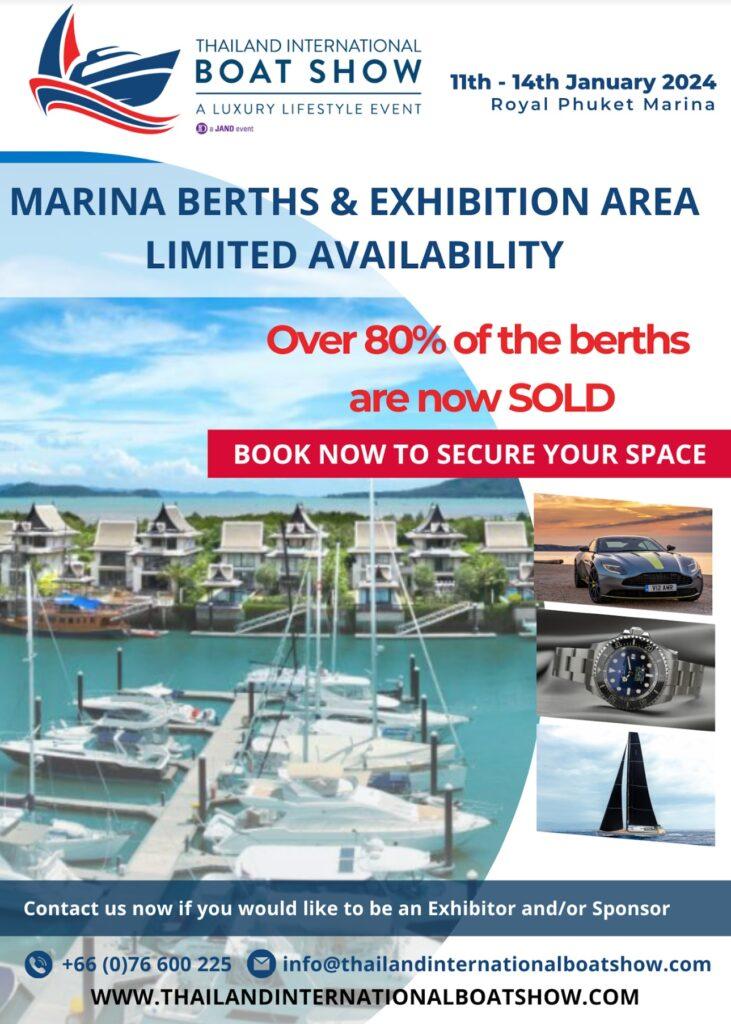 Limited Availability at Thailand International Boat Show A Luxury Lifestyle Event 2024