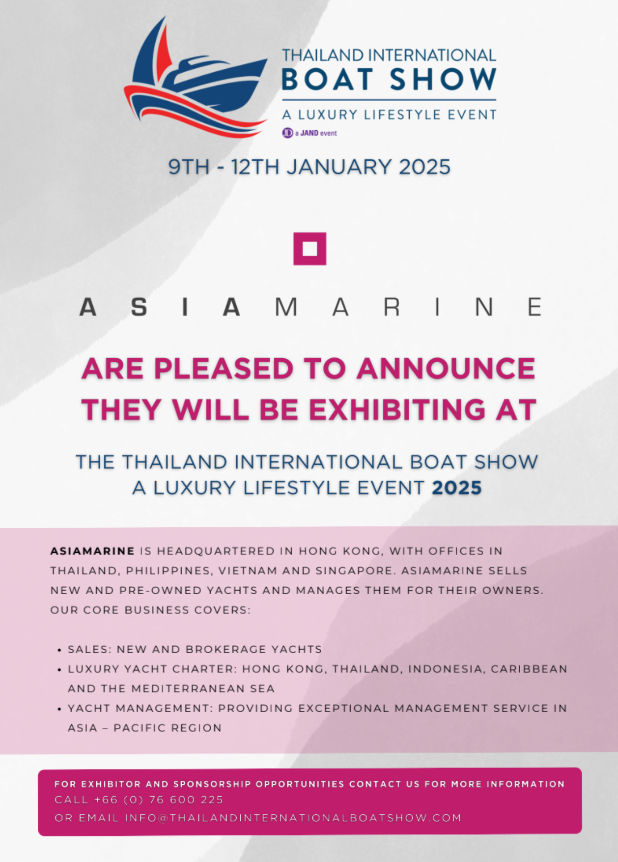 International Boat Show 2025 Elsi Brittni