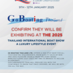 Go Boating Thailand Confirm they will be exhibiting the 2025 at Thailand International Boat Show A Luxury Lifestyle Event