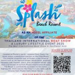 Special rate at Splash Beach Resort for the Thailand International Boat Show A Luxury Lifestyle Event 2025