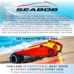 SEABOB Joins The Thailand International Boat Show A Luxury Lifestyle Event, 15th–18th January 2026.