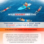 SUBLUE Joins The Thailand International Boat Show A Luxury Lifestyle Event, 15th–18th January 2026.