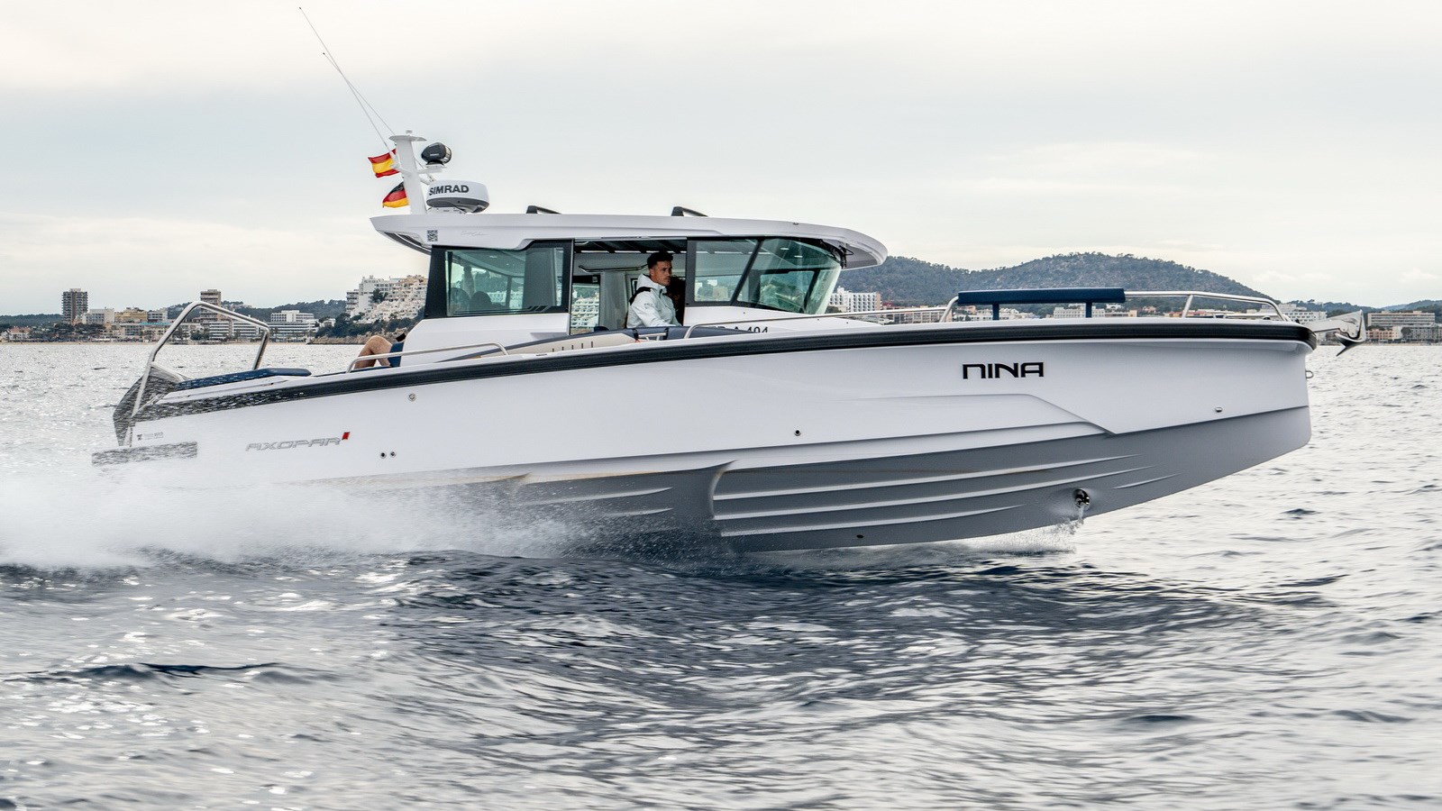 TIBS Axopar 29 XC Cross Cabin Cover